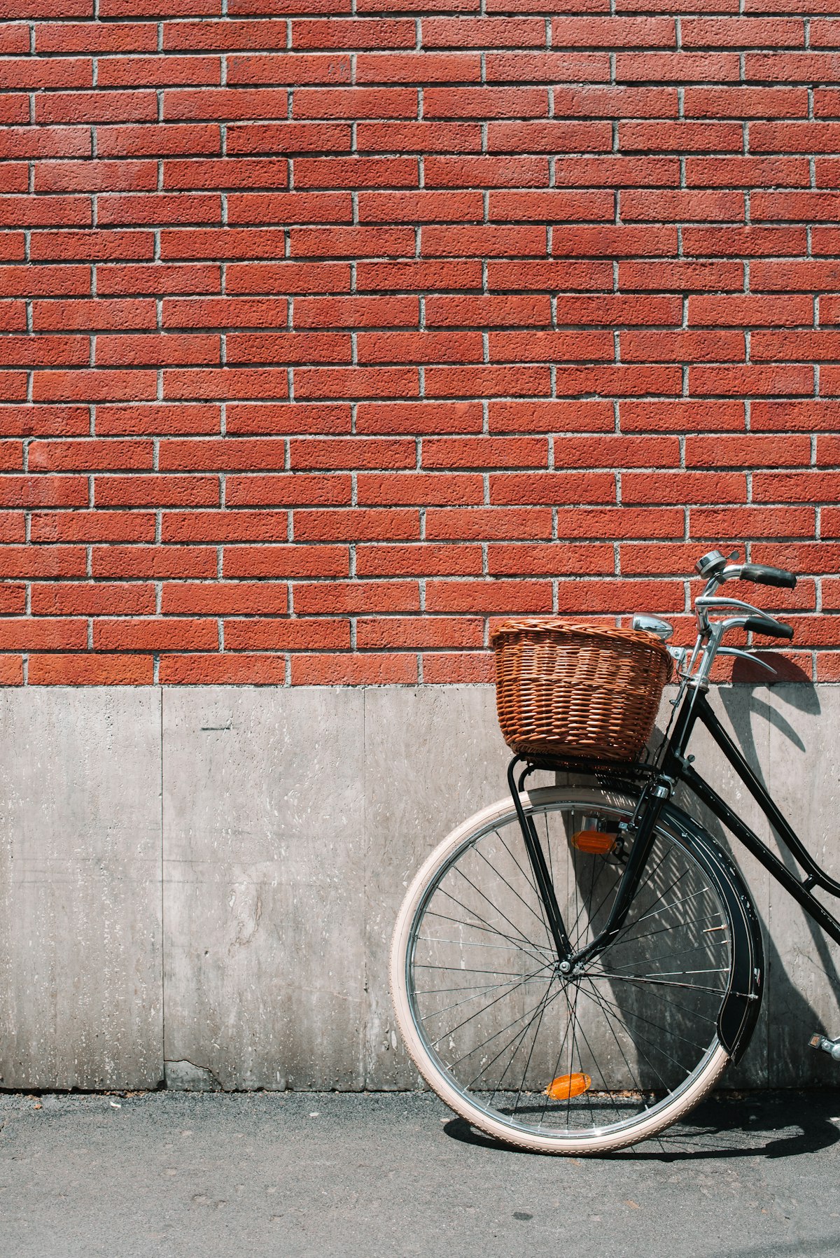 A Riche's E-Bike parked in the city
